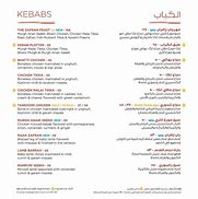 Image result for Zafran Skewen Vegetarian Menu