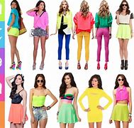 Image result for 80s Neon Style