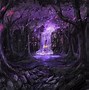 Image result for Anime Purple Forest