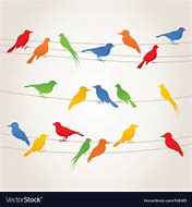 Image result for Cartoon Birds On Wire