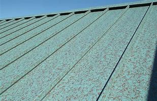 Image result for Copper Roof After Its Corroded