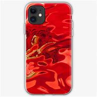 Image result for Black iPhone Red Case