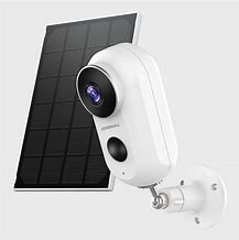 Image result for Solar Powered Security Camera
