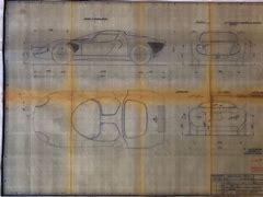 Image result for Alfa Romeo 33 Stradale Blueprint