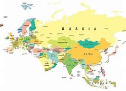 Image result for Europe and Asia Continent Map