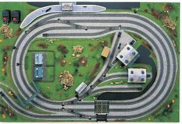 Image result for Hornby Track Layouts with the Use of Cork