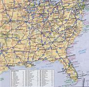 Image result for Southern USA Terrain Map