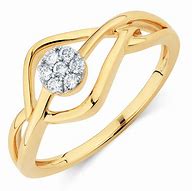 Image result for Yellow Gold Promise Rings