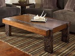 Image result for Rustic Coffee Table