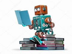 Image result for Robot Reading a Book Images