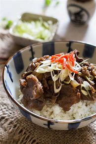Image result for Japanese Beef Bowl