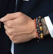 Image result for Men's Bead Bracelets