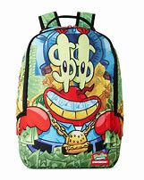 Image result for cartoons sprayground backpacks spongebob