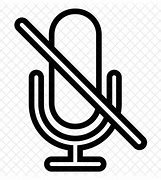 Image result for Mute Microphone Icon Free Image