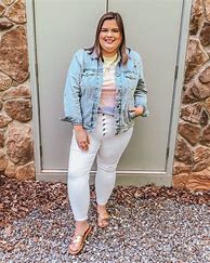 Image result for White Pants Plus Size Outfits