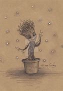 Image result for Baby Groot Tattoo