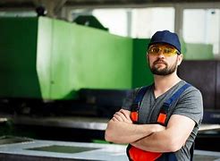 Image result for Male Uniforned Factory Worker