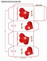 Image result for Valentine Box Printables Free
