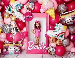 Image result for Barbie Bday Theme