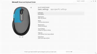 Image result for Microsoft Mouse and Keyboard Center Windows 1.0