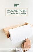 Image result for Wood Paper Towel Holder Plans