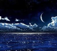 Image result for Beautiful Moon Over Water