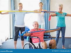 Image result for Fitness Instructor with Bands