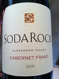Image result for Soda Rock Cabernet Franc