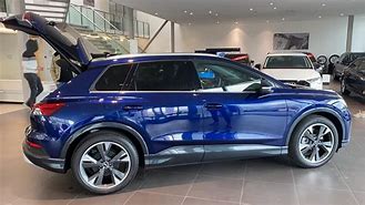 Image result for Audi Q4 E-Tron S-Line Navar Blue