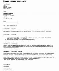 Image result for Job Application Cover Letter Sample