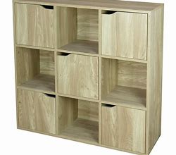 Image result for Wooden Cube Storage Shelves