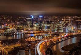 Image result for Oslo Norway at Night