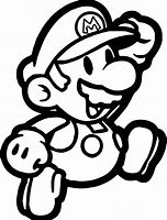 Image result for Mario Face Coloring Pages