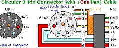 Image result for 8 Pin Din Connector Wiring Diagram