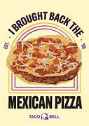 Image result for Taco Bell Mexican Pizza Meme