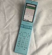 Image result for DOCOMO Blue Flip Phone