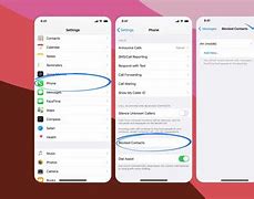 Image result for Blocked Contacts iPhone