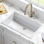Image result for White Undermount Kitchen Sink
