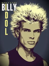 Image result for Billy Idol Art