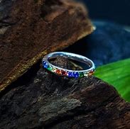 Image result for Hinged Ring Rainbow