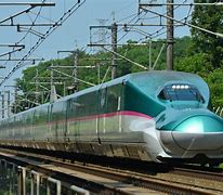 Image result for Shinkansen E5 Series Photograph Side View Lengthwise