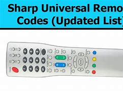 Image result for Sharp TV Remote Ga447sa Codes