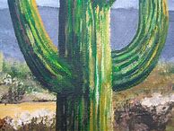 Image result for Cactus Painting