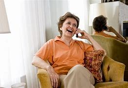 Image result for Old People Talking On the Phone