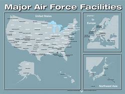 Image result for Us Air Force Base Locations Map