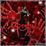 Image result for Red and Black Goth Background