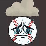 Image result for Baseball Rain Meme
