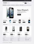 Image result for Mobile Phone Website Layout