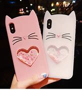 Image result for Sparkly Cat Phone Cases