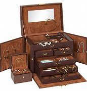 Image result for Leather Jewelry Case
